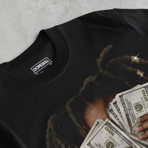 Image of DopeSkill Graphic Tee Streetwear Hip Hop Hypebeast Street Style Unisex T-Shirt Sneaker Colour Matching Shirts Swag Y2K Style