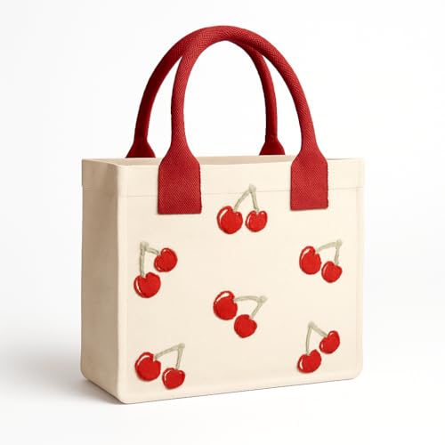 Image of Kids Lunch Bag | Cute & Stylish Embroidery Mini Tiffin Bag for Boys & Girls | Cute Cotton Cartoon Design I Picnic Tuition School, Preschool & Playschool | Gift for Birthday