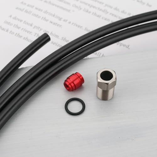 Kit de flexibles de frein pour vélo de 2m compatible SRAM flat mount