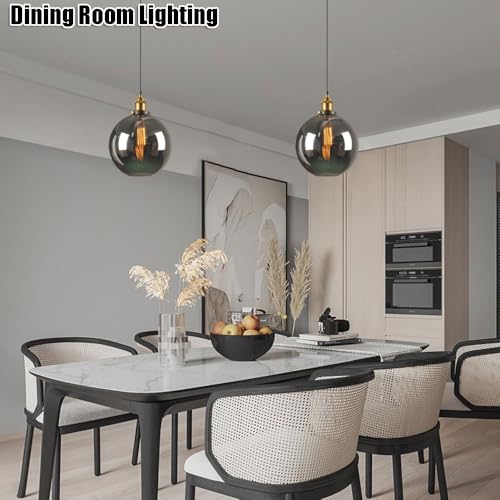 Lámpara de techo de vidrio con difusión de luz homogénea y casquillo E27 industrial 6