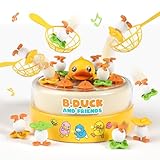 B.Duck Catch and Bounce Games Toys for Kids 3-5, B.Duck Board Games with 3 Nets for Kids 4-6, Christmas Birthday Easter Gifts for Toddler Boys Girls 3 4 5 6 Years Old