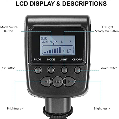 Flash de anillo profesional y luz LED macro para cuerpos Leica y Pentax 6