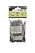 SE 4ï¿½ Black Cable Ties with 18-lb. Tensile Strength (100 Count) - CT4B