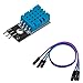 BOJACK DHT11 Temperature Humidity Sensor Module Digital Temperature Humidity Sensor 3.3V-5V with Wires for Arduino Raspberry Pi 2 3 (Pack of 2)