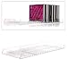 TWTCZOZ CD Holder Acrylic 25 Standard Capacity Music Collection CD Storage Rack