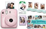 FUJIFILM Instax Mini 12 Holiday Bundle 2026 - Blossom Pink