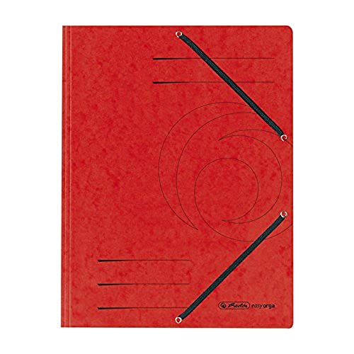 Herlitz-Raccoglitore formato A4 con linguetta