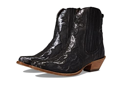 Dan Post Women's Shay Western Boot, Black, 6.5
