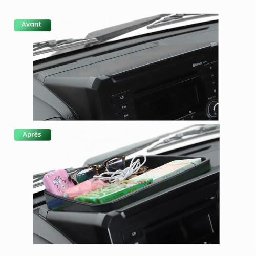 Console centrale boîte de rangement ajustement idéal pour Suzuki Jimny - 3