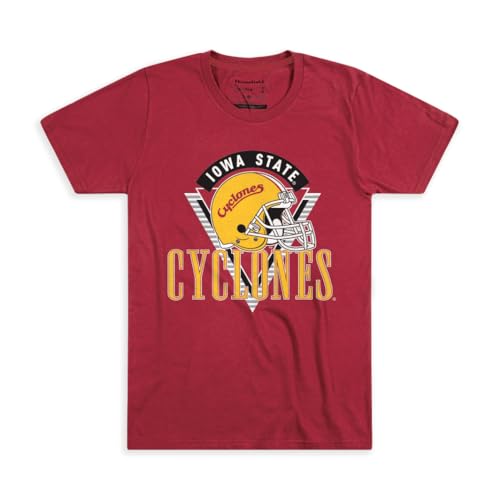 Homefield ISU Cyclones Officially Licensed Football T-Shirt | XXL Crimson