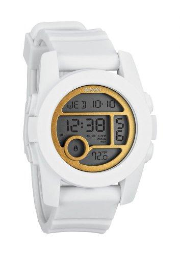 Nixon Unisex-Armbanduhr The Unit 40 Digital Quarz Silikon A4901035-00