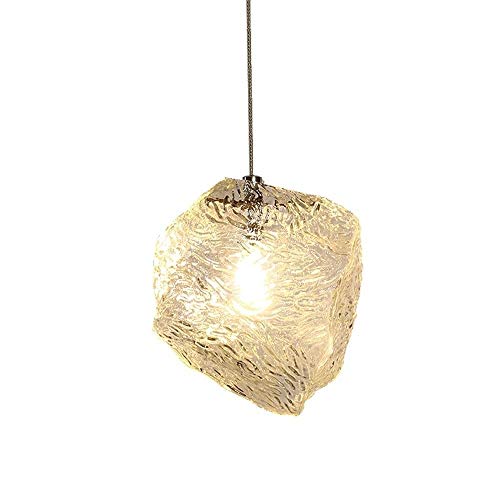 Suspension verre cubes de glace Pelos luminaire nordique moderne pour plafond