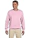 Fashion Gildan 18000 Adult Sweatshirt Light Pink Large