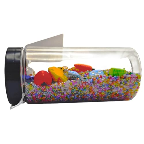 Sensory Bottles I Spy Jar for Anxiety Calm Down Jar Treasure Hunting Seek Jar Fidget Bottle
