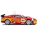 Bburago B18-36303 1:43 Ferrari Racing F430 GT2 2008, Red #97
