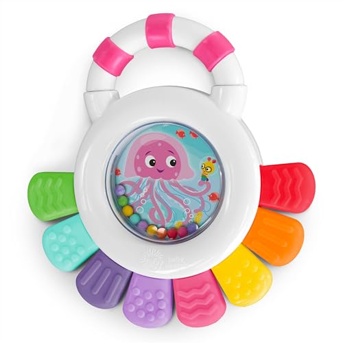 Baby Einstein Ocean Explorers Sensational Janet Sensory Rattle & Teether,