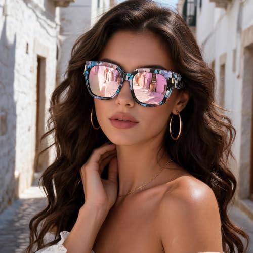 Image of HAOLOTA Polarized Fit Over Glasses Sunglasses for Women UV Protection
