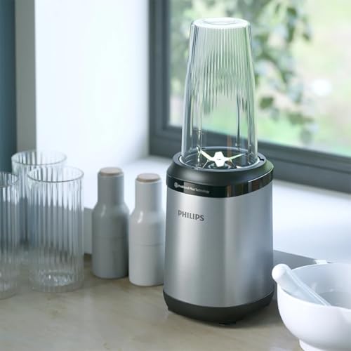 Philips Serie 5000 Frullatore - Potenza 800W. Tecnologia ProBlend Plus. Lame rimovibili. Facile da Pulire. Design Elegante e Compatto. Contenitore Grande. Nero (HR2764/00) - immagine 3