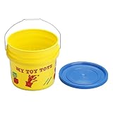 Argee My Toy Tote Portable Plastic Toy Chest with Lid 1