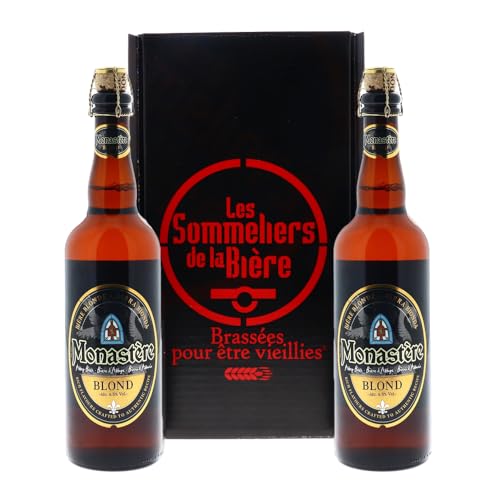 Coffret Sommelier Monastère - 2 bières blondes Monastere 75cl