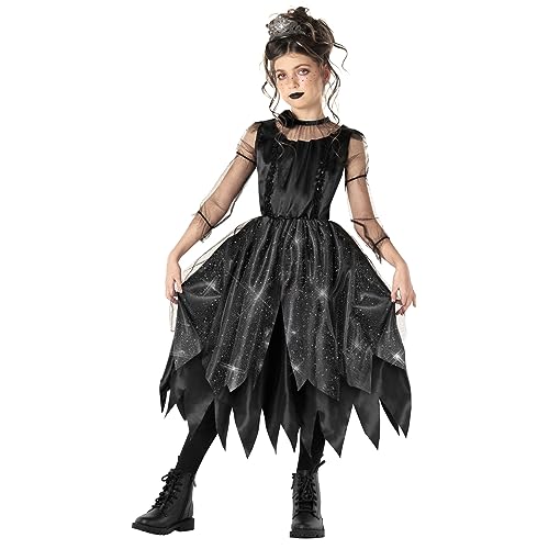 Disfraz de Bruja Gótica para Niñas miniatura 6