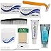 Moda West 24 Kits - Bulk Case of Wholesale Deluxe Toiletries Bathroom Essentials Men, Women, Travel, Charity, Homeless Shelters - 9 Piece Kit, Travel-Ready, Donation Ready, Essential Hygiene Products