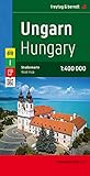  Ungarn, Autokarte 1:400.000: Citypläne, Touristische Informationen. Ortsregister mit Postleitzahlen (freytag & berndt Auto + Freizeitkarten)