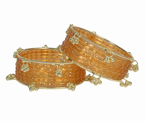 Image of Swara Creations Kashmiri Ghungroo glass Bangles set | Viral Raindrop Multi Set for Women and Girls | Set of 16 Pcs (SKU415)