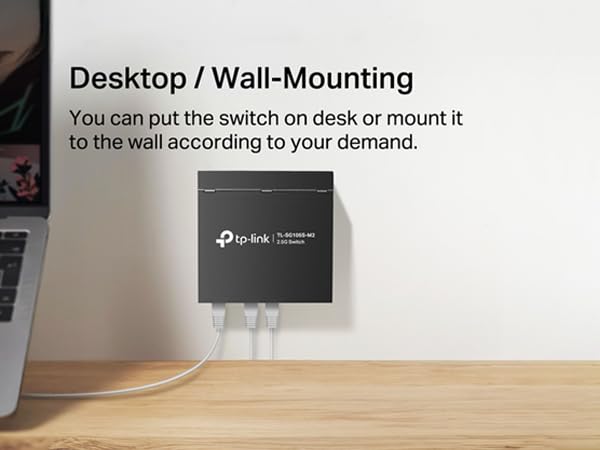 TP-Link TL-SG105S-M2, 5 Port Multi-Gigabit 2.5G Unmanaged Ethernet Switch - image 7
