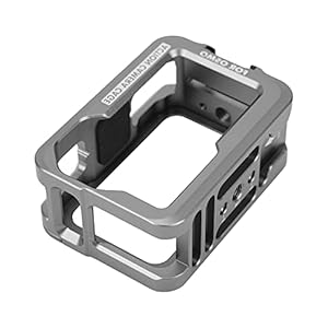 Boîtier de Protection pour Caméra D 'Action, étui de Protection en Aluminium Blanc argentisé Couler Les Photographies pour Les Photographies Coulées D ' Objectif 'Appareil