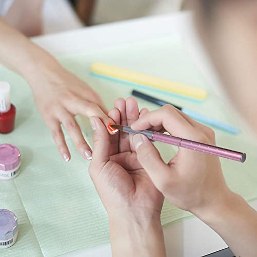 1Pc Kolinsky Acrylic Nail Brush Big Size Metal Handle Sable Brushes Professional 3D Nail Art Tools (14#, Diamond Handle) #TOP6