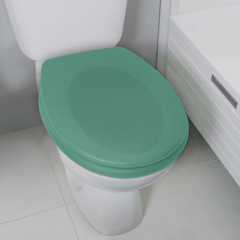 LARS360 Toiletdeksel, wc-bril met softclosemechanisme, ovale wc-bril