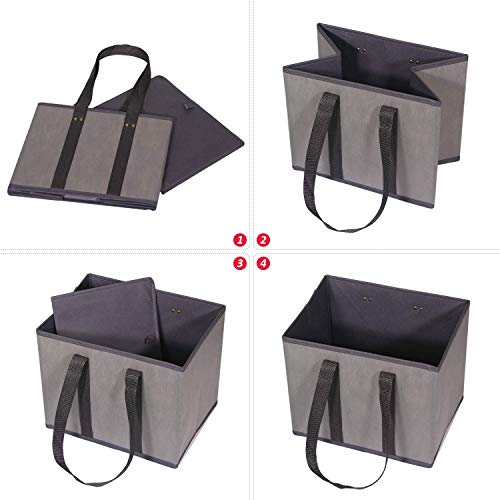 5-Pack-Large-Reusable-Grocery-Bags-Foldable-Durable-Heavy-Duty-Tote-Bag-Set-Eco-Friendly-Collapsible-Shopping-Cart-Boxes-Storage-Bins-Cubes-with-Long-Handles-Reinforced-Bottom