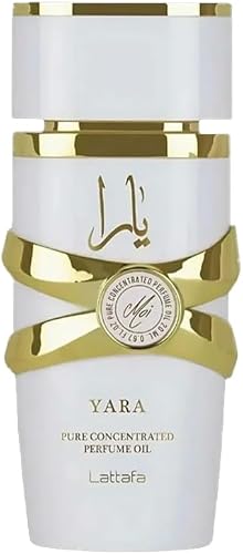 Lattafa Yara Moi Pure Concentrated Perfume Oil For Women 0.67 Fl Oz (Yara Moi)