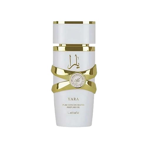 Lattafa Yara Moi – Fruity, Floral, Sweet, Woody – Pure Concentrated Perfume Oil Long-Lasting Fragrance for Women, 0.67 Ounce / 20 ml