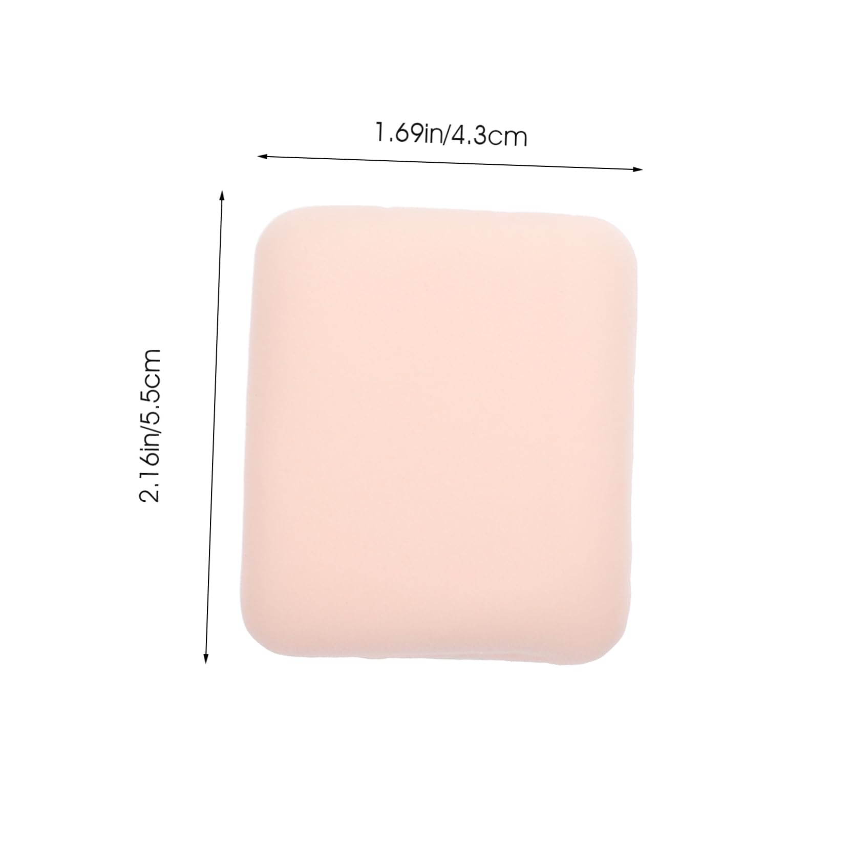 Healeved Makeup Powder Puff Powder Puff Soft Absorbent Eye Powder Set of 4 Foundation Puff