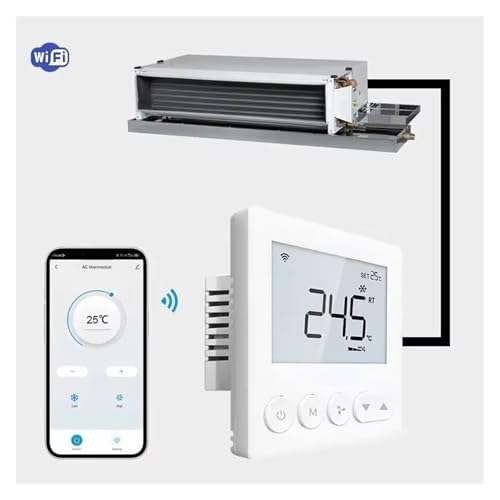 Thermostat intelligent programmable pour climatiseur central