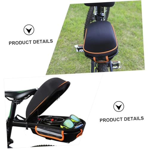 Sacoche de vélo arrière imperméable 1 pièce à grande capacité