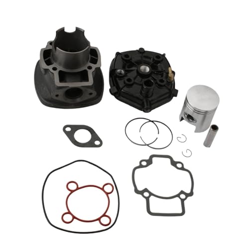 Culata de gran diámetro 47 mm para motores de dos tiempos 50cc 70cc 2T 3