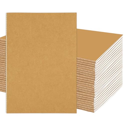 Livre vierge pour enfants pour projets scolaires et dessin carnet A5 kraft