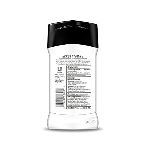 Degree Men UltraClear Antiperspirant Deodorant Black + White 72-Hour Sweat & Odor Protection Antiperspirant For Men With MotionSense Technology 2.7 Ounce (Pack of 4) - Image 3