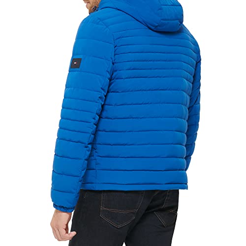 Image of Tommy Hilfiger Men's Stretch Poly Hooded Packable Jacket