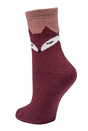 Image of Shag Wear Women's Novelty Angora Socks, Cute Animal Casual Cozy Soft and Warm, 3 Pack
