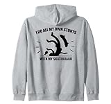 skateboard skateboarder recupero skater artists pattinatrice felpa con cappuccio