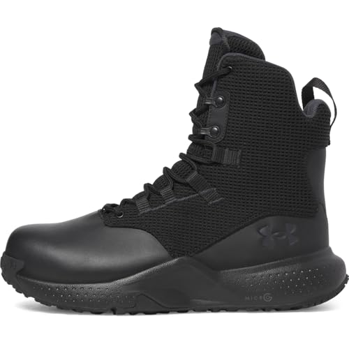 Under Armour Men's Micro G Stellar Protect, (001) Black/Black/Anthracite, 12, US