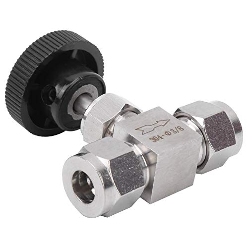 Válvula de acero inoxidable 304 para control de flujo de aguja de agua 7