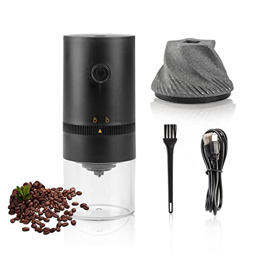 Jytuphy Portable Coffee Grinder Electric,Multi Coffee Bean Grinder With Ceramic Conical Burr Core And Adjustable Grind Setting,Usb Rechargeable,For Espresso,Drip,Pour Over,French Press,Etc #TOP28