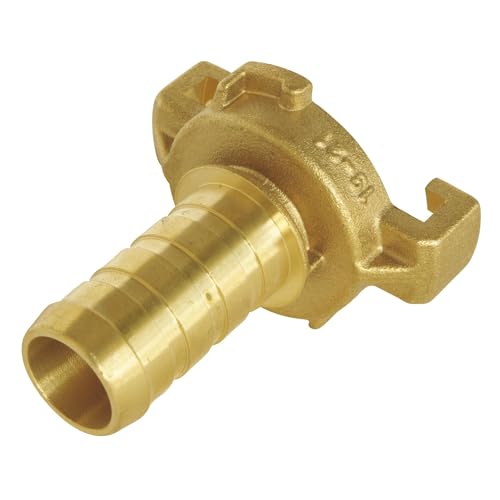 SOMATHERM FOR YOU, Raccord express cannelé pour tuyau Ø19mm - Corps en laiton durable, joint...