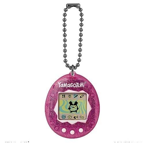Amazon | Original Tamagotchi Pink Glitter | ハンドヘルドゲーム