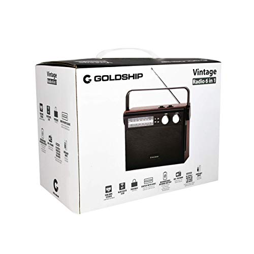 Goldship Cx-1489 Radio Bluetooth 6 In 1 - Vintage